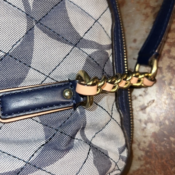 EUC Vintage Coach Quilted Denim Handbag - Picture 13 of 13